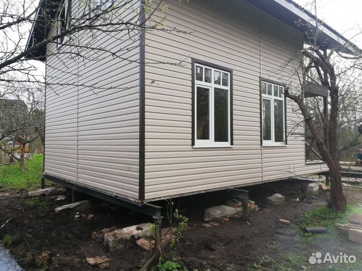 Подъём и перемещение Деревенских и дачных домов