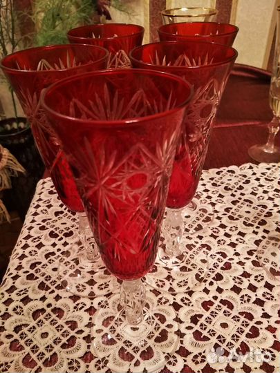 Бокалы фужеры шампанские