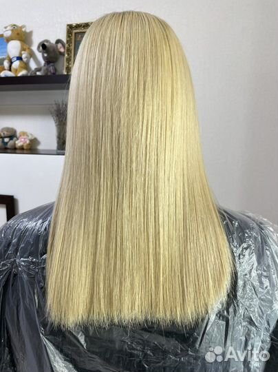 Кератиновое выпрямление