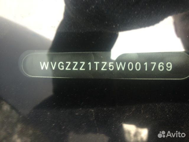 Разбор на запчасти Volkswagen Touran 2003-2006