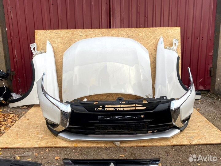 Mitsubishi outlander 3 ноускат передняя часть авто