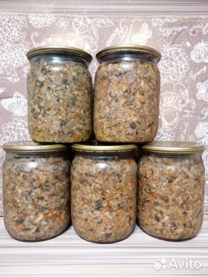 Грибы соленые, икра, маринованные