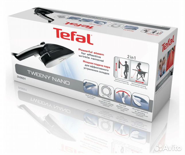 Ручной отпариватель 2 в 1, Tefal