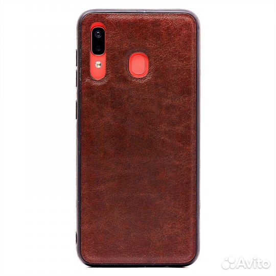 Чехол SC165 для Samsung Galaxy A20 (brown)