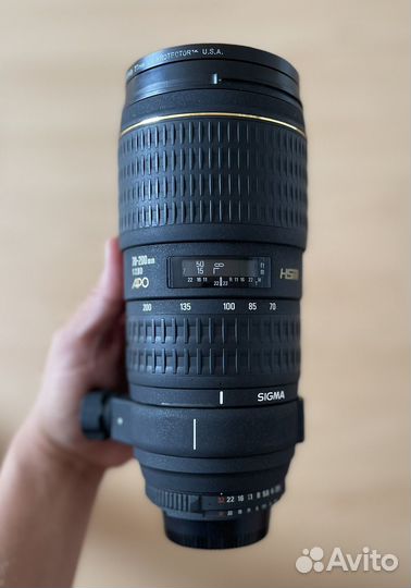 Объектив sigma для nikon 70-200mm f2.8