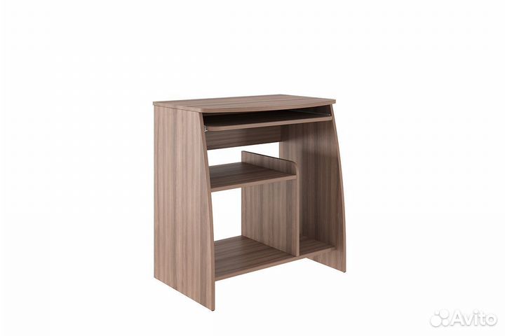 Стол компьютерный Кроха Мебельсон ясень шимо темны