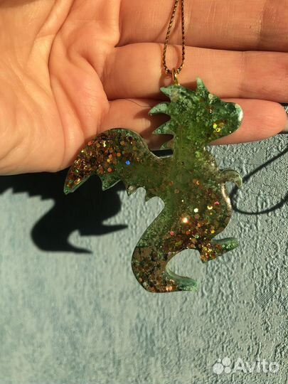 Елочная игрушка дракон