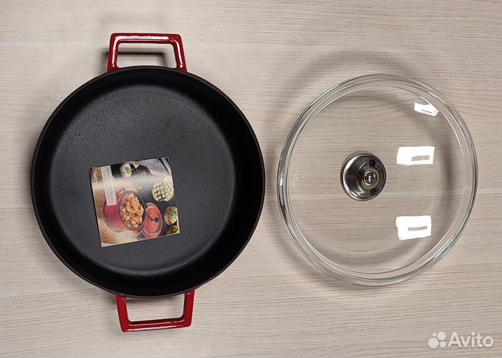 Сковорода сотейник чугун lava (лава )