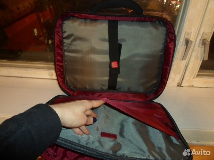 2 чёрные сумки для ноутбука (б/у)