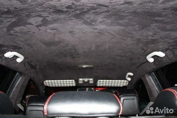 Алькантара Черная Plenka68