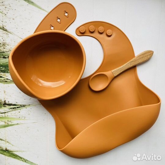 Новый набор силиконовой посуды