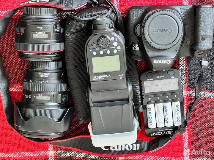Canon 6d + комплект