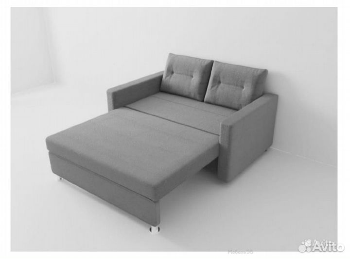 Диван Трансформер Лоджия Грей рогожка