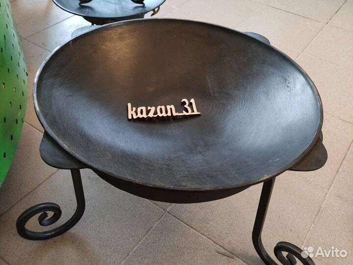 Садж чугунный, крышка сковорода на казан