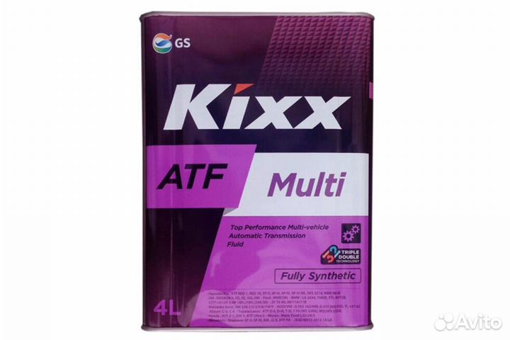 Масло трансмиссионное Kixx ATF Multi 4л