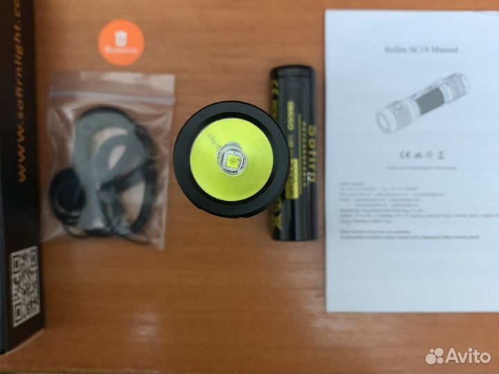 Sofirn sc18 мощный мини фонарь,и sofirn h25s