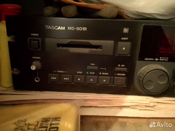 MiniDisc дека Tascam MD-801R