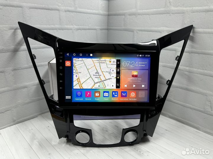 Магнитола андроид GrayBird Hyundai Sonata YF 6Gb