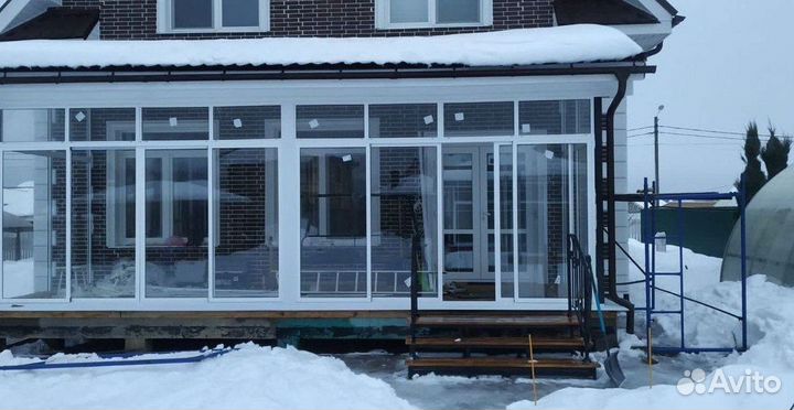 Окна и балконы новые