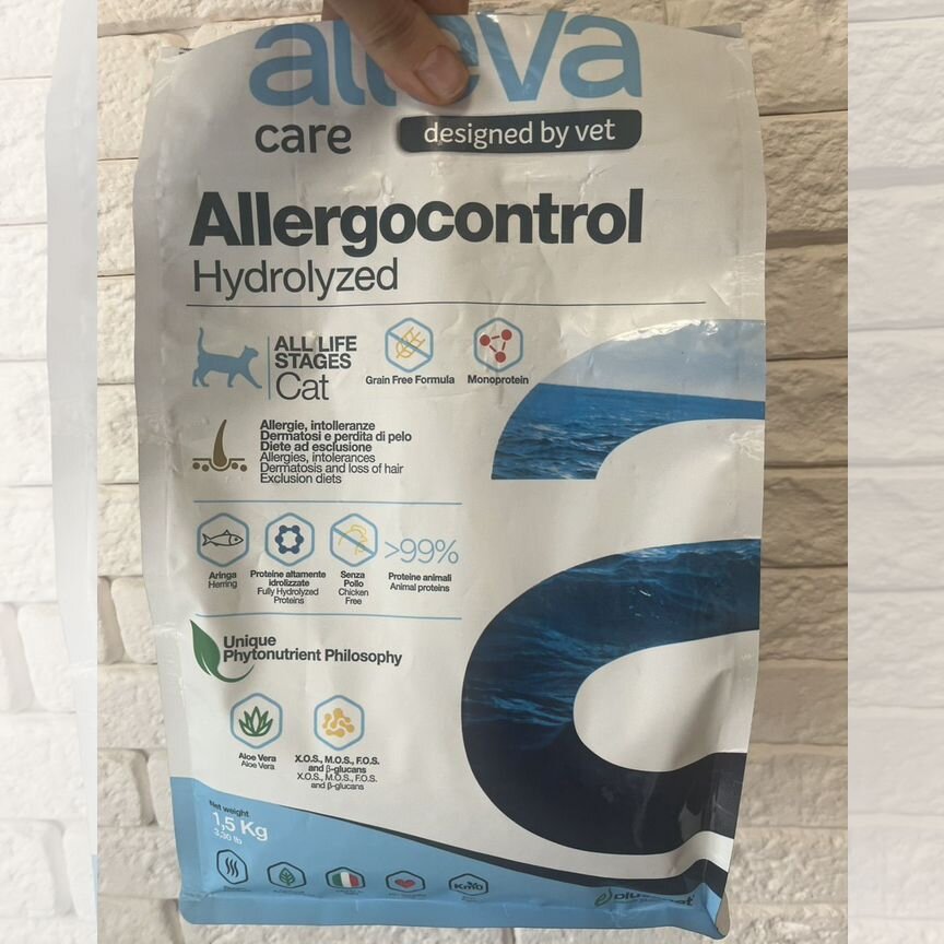 Корм для кошек Alleva Cat Allergocontrol