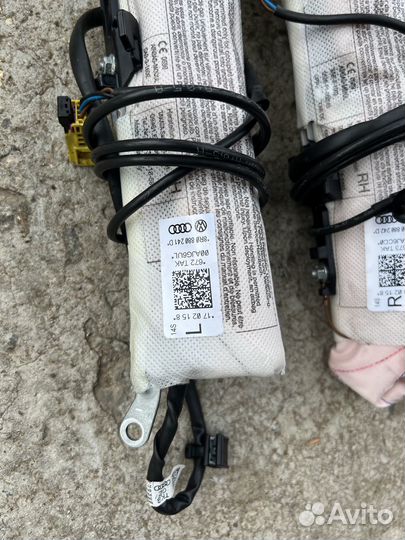 Подушка безопасности в сиденье audi q5 8r