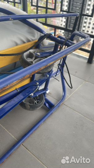 Детские санки с колесами