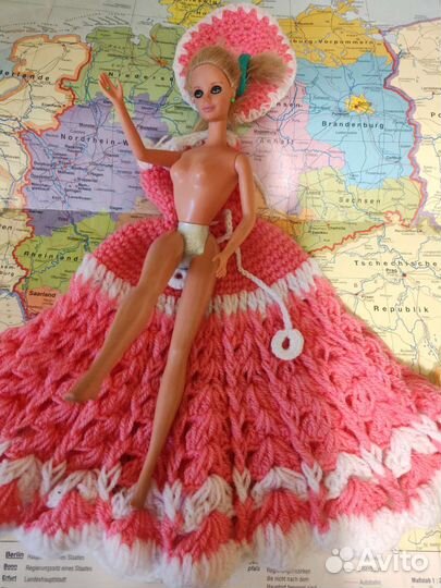 Кукла барби с одеждой