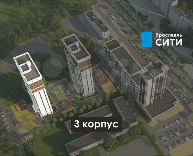 2-к. квартира, 68,2 м², 22/24 эт.