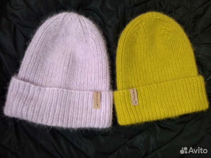 Шапочка из пуха норки