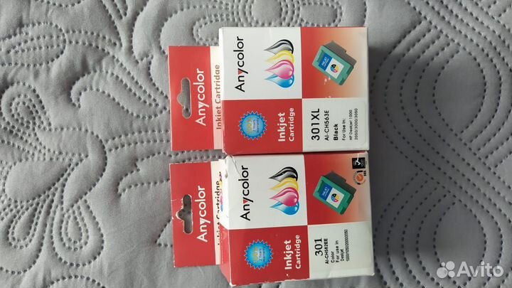 Картриджи для принтера (HP, canon, anycolor)