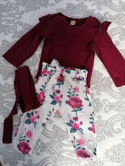 Нарядный комплект для девочки 80