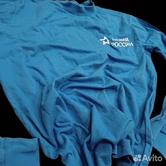 Винтажный лонгслив russian army