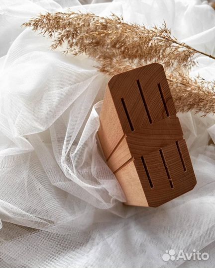 Подставка для ножей деревянная