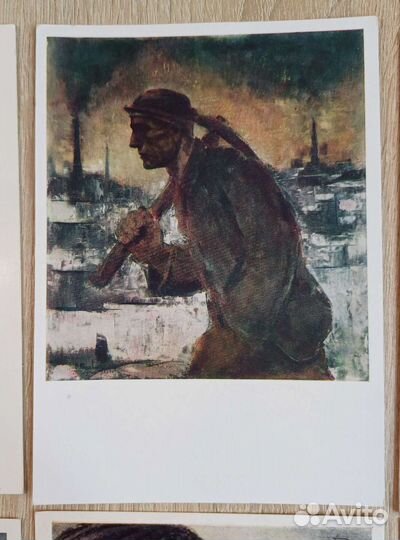 Рабочие, 22 открытки, 50-80е годы