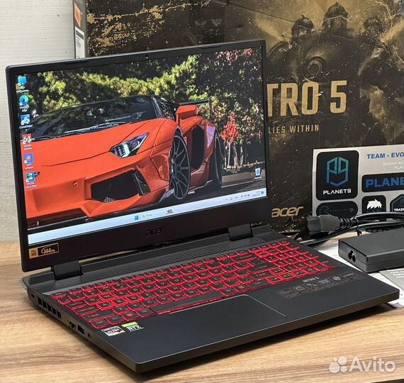 Новый Acer 144Hz Ryzen 5 6600H/DDR5/RTX 3050Ti