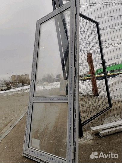 Двери алюминиевые 80х200