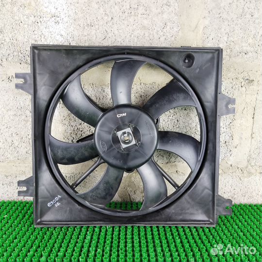 Hyundai accent - Вентилятор радиатора кондиционера