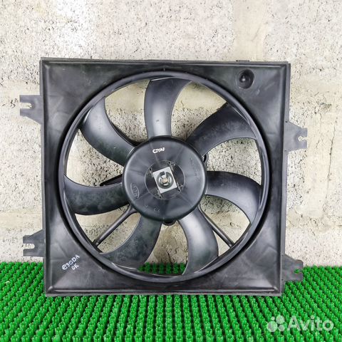 Hyundai accent - Вентилятор радиатора кондиционера