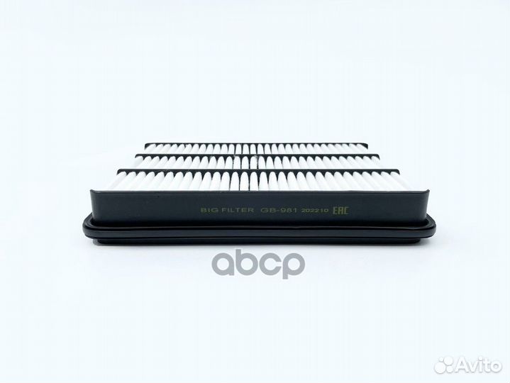 Фильтр воздушный toyota Land Cruiser 3.0D 02- E