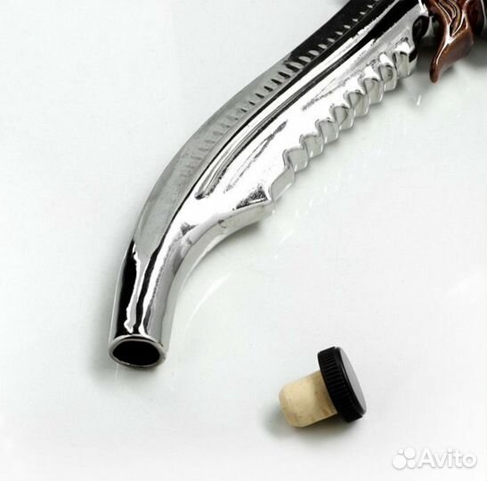 Штоф бутыль Нож