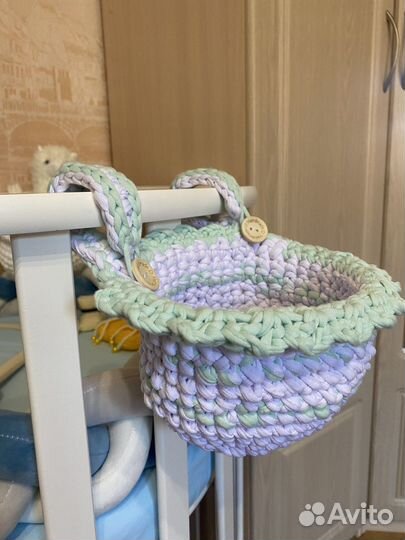 Корзина плетеная детская