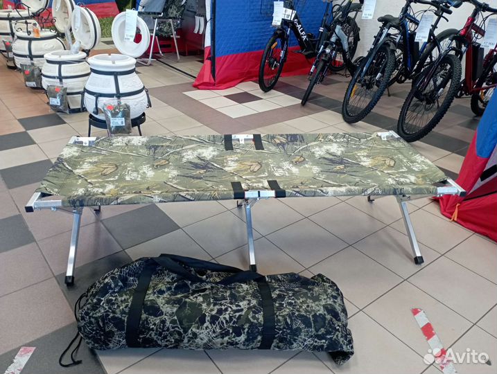 Раскладушка тактическая Медведь