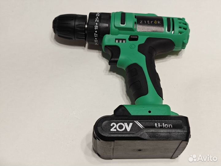 Дрель-шуруповерт Zitrek Crusher 21-Li