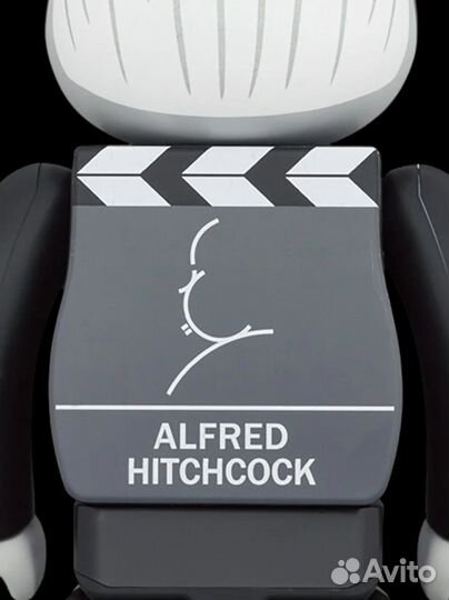 Фигура Bearbrick Alfred Hitchcock 400%