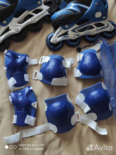 Детские коньки, ролики и защита