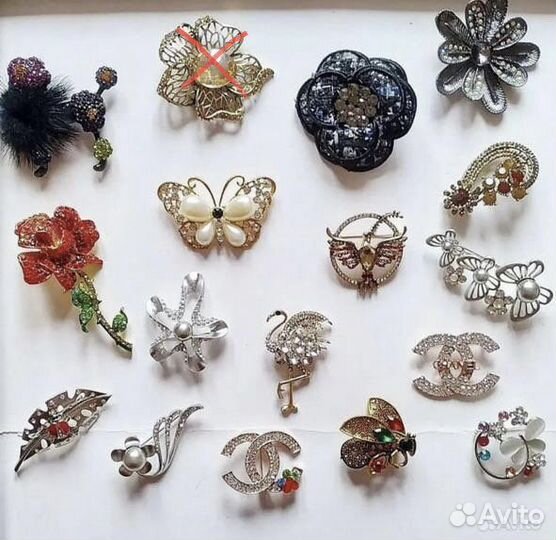 Брошь новая