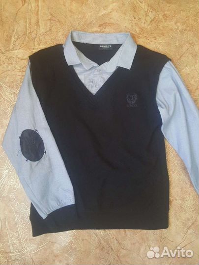 Рубашка школьная