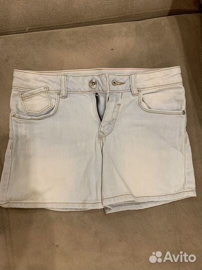Джинсовые шорты zara