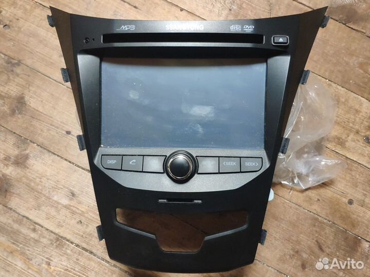 Магнитола ssangyong actyon new