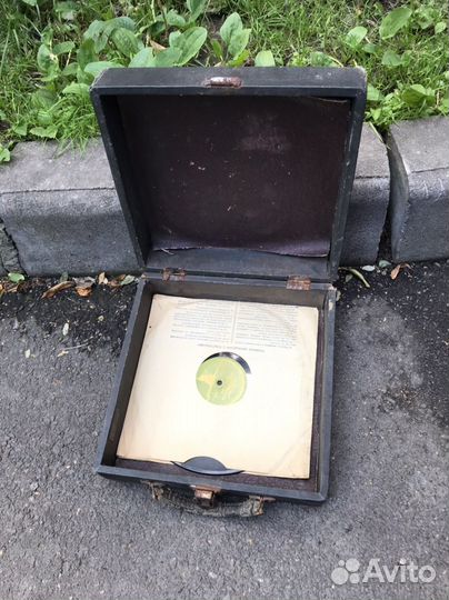 Чемодан для пластинок